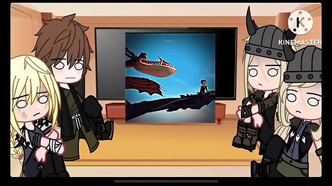 "How to Train Your Dragon: Past Characters React to the Future in Gacha Club"