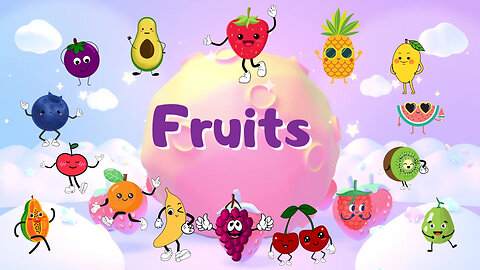 Learn Fruits names and English Vocabulary for kids | Fruits name | Fruits for kids| Toddler Learning