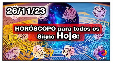 HORÓSCOPO DO DIA - DOMINGO 26 DE NOVEMBRO | 𝑫𝒊𝒓𝒄𝒆 𝑨𝒍𝒗𝒆𝒔