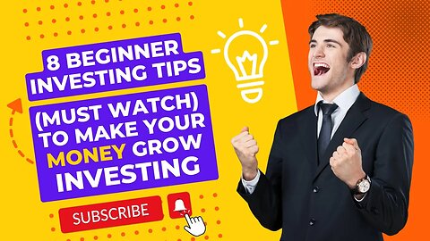 8 Beginner Investing Tips Must Watch to Make Your Money Grow #money