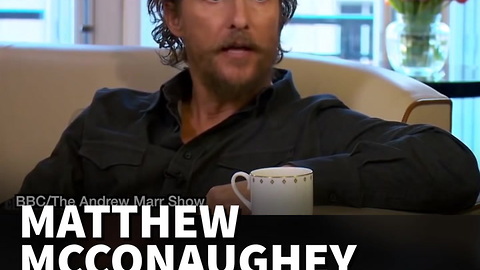 Matthew McConaughey Tells Celebs To Get Over It