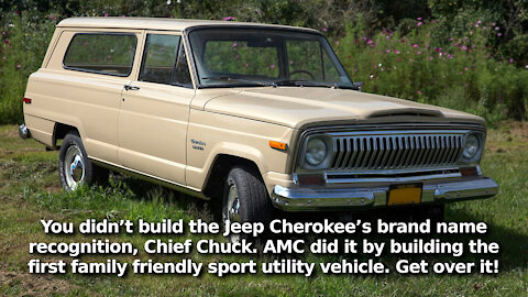 Somehow the Cherokee Nation is Entitled to Jeep Cherokee Money When They Didn’t Build or Design It