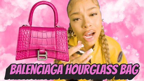 Unboxing the Hourglass HandBag By Balencicga