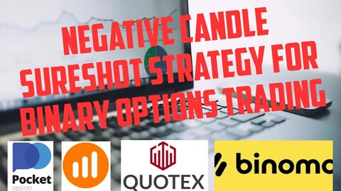 Negative Candle Sureshot Strategy for Binary Option #binary #Binomo #Quotex #pocketoption #trading