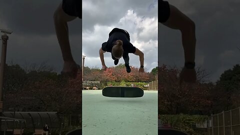 Handstand Kickflip