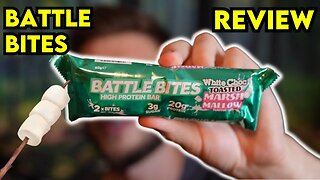 BATTLE BITES White Chocolate Marshmallow Review