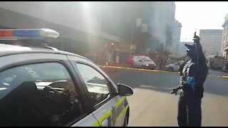 UPDATE 2 - Building on fire in Joburg CBD
