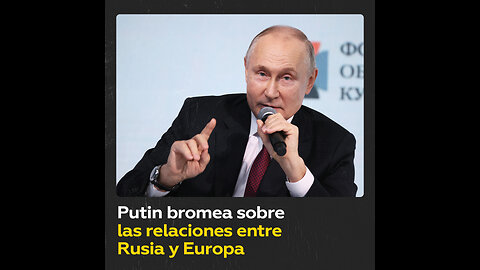 Respuesta de Putin sobre la ventana a Europa hace reír a la sala