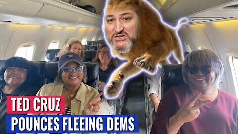 LION TED CRUZ ROARS AT TEXAS DEMOCRATS FLEEING STATE: ARREST THEM ALL!