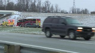 Traffic Alert: Multi-vehicle crash closes all three lanes on I-77