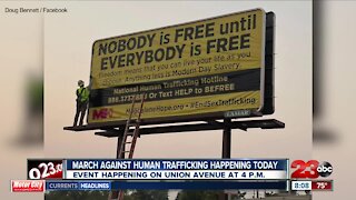 March against human trafficking happening today