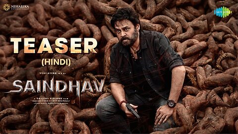 Saindhav - Hindi Teaser | Venkatesh Daggubati | Nawazuddin Siddiqui | Sailesh K | Santhosh Narayanan