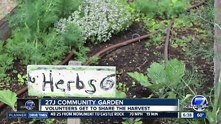 27J School District has a community garden