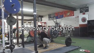 Weightlifting Training - Recovery Session