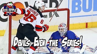 Rangers, Devils Series EVEN Going into Game 5 | Big Apple Hockey