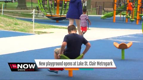 New playground opens at Lake St. Clair Metropark