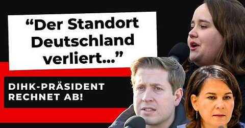 VERNICHTEND: DIHK-Präsident rechnet mit der Ampel-Politik ab!