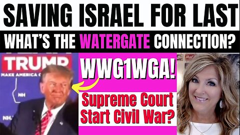 Melissa Redpill Situation Update 1-23-24: "Saving Israel for Last - Truth about Watergate Connected"