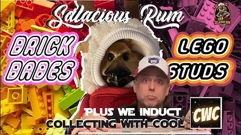 Salacious Rum, the Brick Babes / Lego Studs & we induct @collectingwithcool