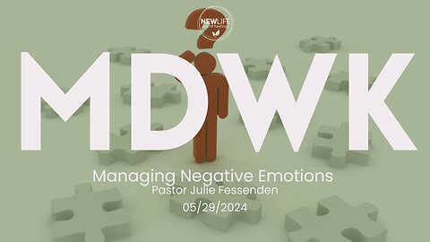 Managing Negative Emotions - Inferiority