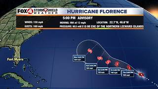 Hurricane Florence Update PM 9-5
