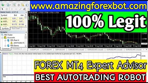 🔴 100% LEGIT - FOREX ROBOT AUTOTRADING FOR MT4 / MT5 🔴