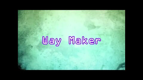 Way Maker- (Letra) Español Cover