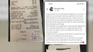 Customer surprises staff at Nighttown in Cleveland, leaves $3,000 tip on single beer purchase