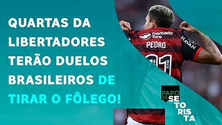 Flamengo e Palmeiras são FAVORITOS contra Corinthians e Galo na Libertadores? | PAPO DE SETORISTA