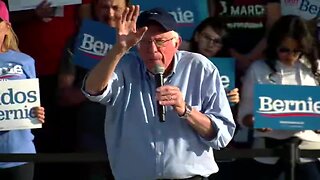 Bernie Sanders speaks at voter rally in Bakersfield