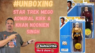 #Unboxing Mego Star Trek Admiral Kirk and Khan Noonien Singh