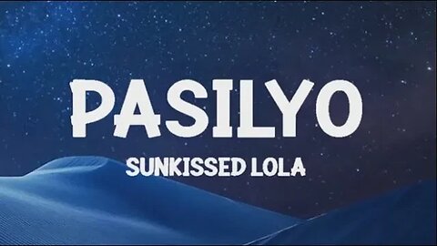 SunKissed Lola - Pasilyo - Lyrics