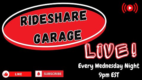Rideshare Garage LIVE Stream