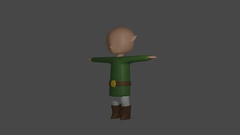 Blender Male Grindset - Toon Link