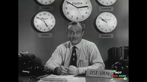 Bulova Clipper Watch Commercial (1950s)