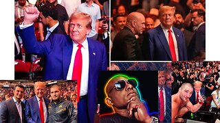 Trump Gets Much Love At UFC 302