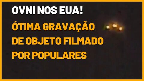 Ovni filmado na Carolina do Sul, USA em 13 10 2022