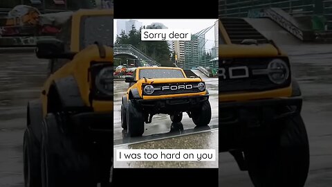 I broke his body 😩😢| TRX4 BRONCO 2021 #traxxas #bronco #trx4 #rccar #shorts #ford #sad #sorry