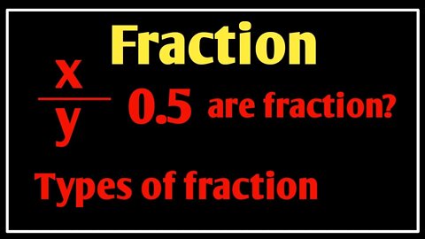 fraction// fraction types// what is fraction type// number//hindi and english #6th #number