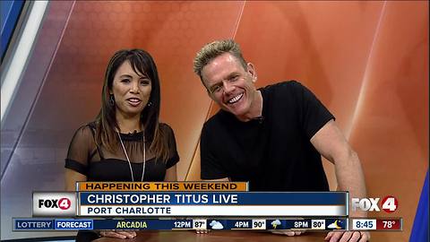 Comedian Christopher Titus to perform four shows in Port Charlotte