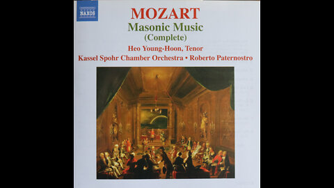 Mozart - Masonic Music - Roberto Paternostro, Kassel Spohr Chamber Orchestra (2009)