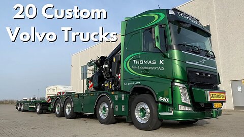 20 Custom Volvo Trucks - All New 2021