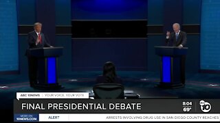 Final Presidential debate before election