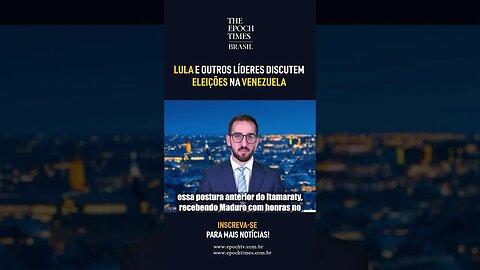 Na cúpula entre União Europeia e CELAC, foi discutindo o assunto das eleições na Venezuela #shorts