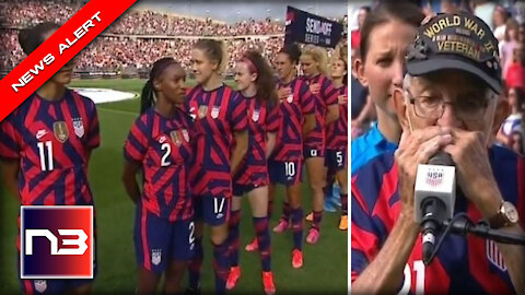 US Women’s Soccer Team DISRESPECTS Veteran, American Flag in Disgusting Gameday Display