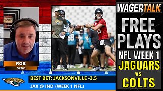 Jacksonville Jaguars vs Indianapolis Colts Week 1 Prediction, Picks & Best Bets | NFL Betting Advice