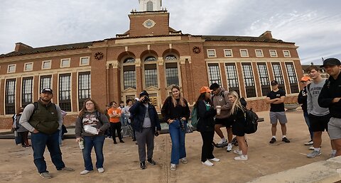 Oklahoma State University: Group of Lesbians Protest Me, Eventually A Hostile Crowd Gathers Of Homosexuals, Atheists, Muslims and Skeptics, One Street Preacher Opposes Me & Claims I Am Preaching A False Gospel -- A Wild Day