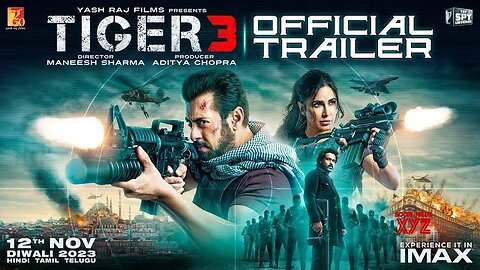 Tiger Is Back | Tiger 3 | Salman Khan | Katrina Kaif | Emraan Hashmi | Maneesh Sharma | 12 Novembe