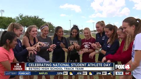 Honoring local students on National Student Athlete Day - 8am live report