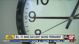 Florida lawmakers hope to make Daylight Saving Time year-round